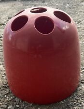 Artemide Dedalo Portaombrelli Designer Emma Gismondi Italia anni 60 Rosso.