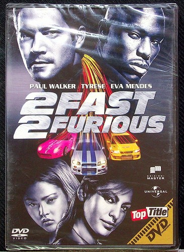 2fast 2furious dvd - 2furious, sealed