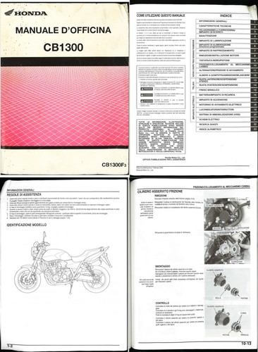 Manuale officina honda 1300 - officina,