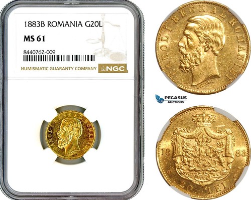 Al718 romania carol 20 - romania,, i,