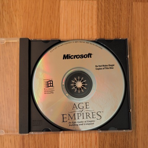 Age empires cd rom - empires, cd-rom