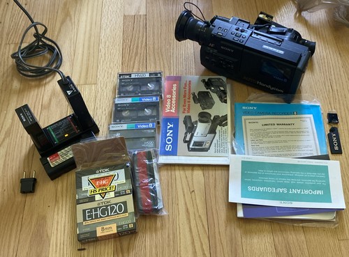 Sony auto handycam ccd - sony,
