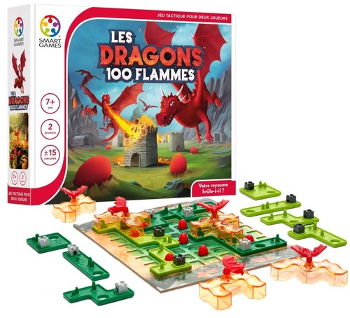 Smartgames draghi 100 fiamme - -,