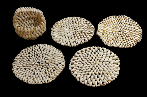 Scultura conchiglie oggetto - di,