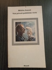 VIZI PRIVATI PUBBLICHE VIRTU'M.Jancso' G.Gagliardo 1976 EINAUDI 