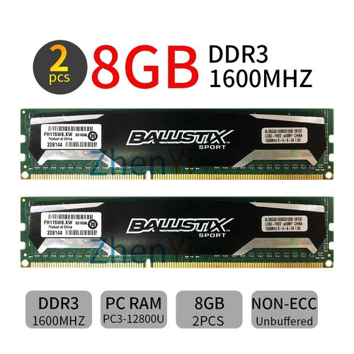 Gb ddr3 pc3 - 16, pc3-12800u