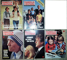 FAMIGLIA CRISTIANA 1979 MADRE TERESA DI CALCUTTA KENNEDI