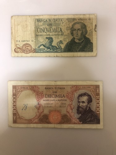 Banconote repubblica italiana - banconote,