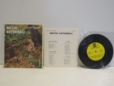 MOTIVI AUTUNNALI GIOIA DI CANTARE DD 134 PRIMO DISCO Ducoli Tomasini Marenzio da