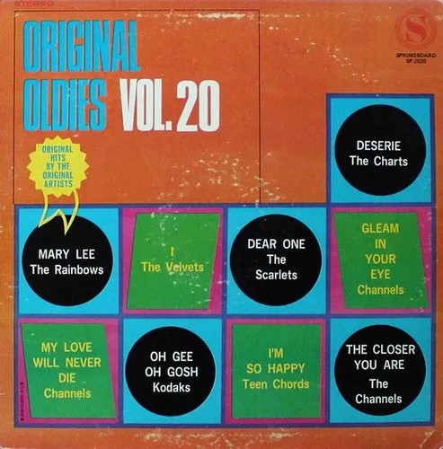 Original oldies vol - lp,