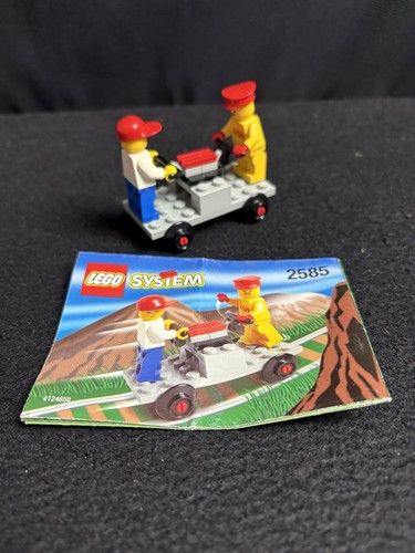 Lego 2585 handcar train - handcar,