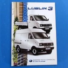Depliant Brochure Daewoo LUBLIN 3  24 Pagine  per collezione