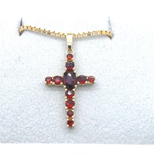Ciondolo croce 333 oro - ciondolo, 333/-
