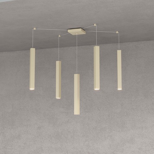 Lampadario quadrato moderno