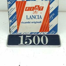 TARGHETTA IN METALLO LANCIA