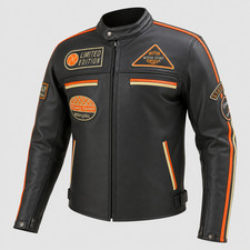 Giubbotto Moto in pelle da
