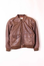 Vintage Leather Flight Jacket