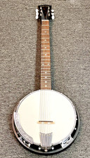 Banjitar CC tono oro Cripple Creek Banjo 6 corde marrone