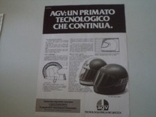 advertising Pubblicità 1980 CASCO HELMET AGV CX 2000 - X-3000 S