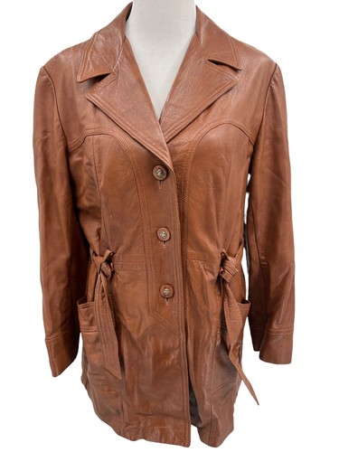 Cappotto con cintura pelle - , new