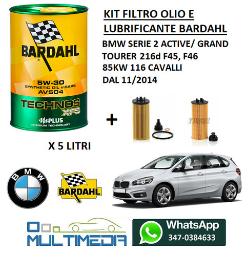 Filtro olio bardahl - filtro,