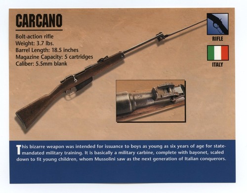 Carcano rifle atlas classic - atlas,