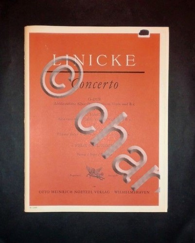 Musica spartito linicke - -,