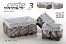 CESTINI SET 3 CESTE VIMINI