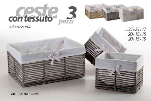 Cestini set ceste - set, 3
