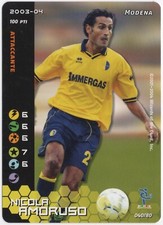 Card Football Champions Calciomercato Calciatori Panini Calcio 2004 2003-04