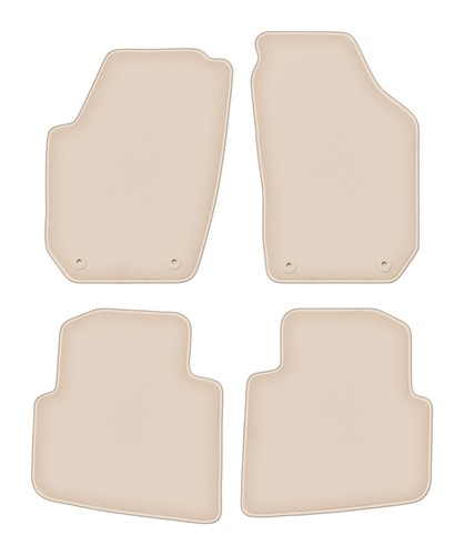 Set tappetini moquette - , beige