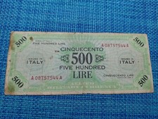 🇮🇹 Italy 500  lire  1943