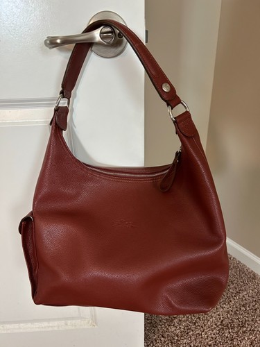 Borsa pelle longchamp - longchamp, rossa
