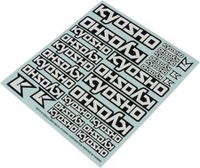 36276 Kyosho Adesivi Decals