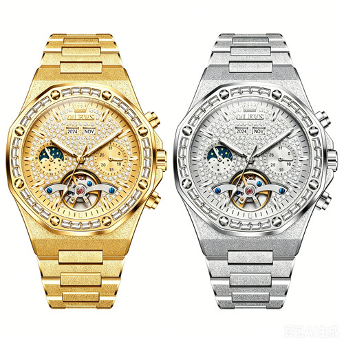 Olevs 9805 orologio meccanico - orologio,