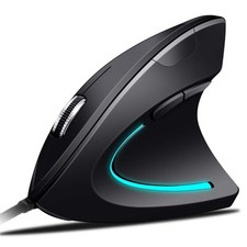 Mouse USB Cablato Mouse Verticale Ergonomico Impugnatura Verticale e Design