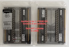 Kit 16 GB 2x8 GB DDR3 Crucial