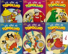 TOPOLINO ALBI  6 FUMETTI