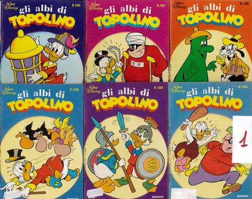 Topolino albi fumetti - topolino,