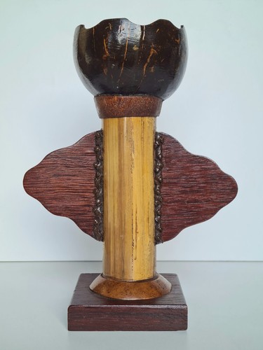 Totem coppa legno - totem, cocco
