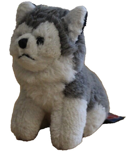 Peluche trudi cane husky - cane, cm8
