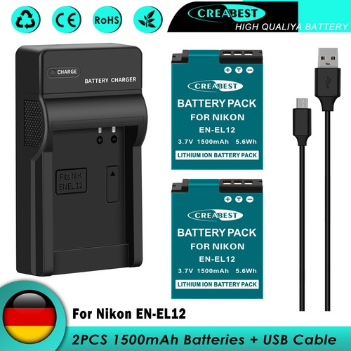 Batteria el12 per - 2x, nikon
