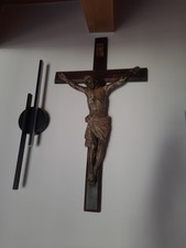 crocifisso antico legno - 75