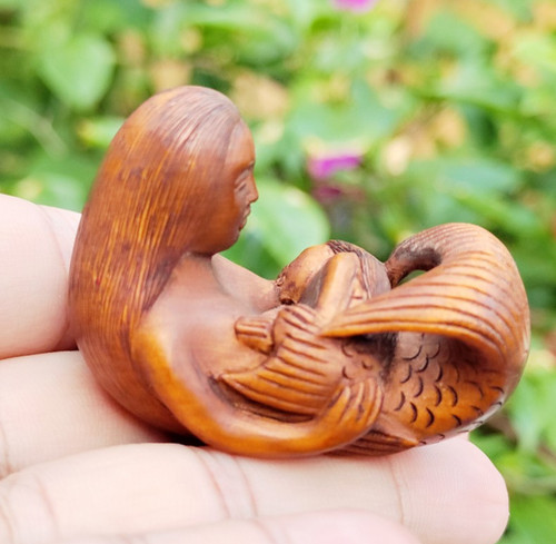 G8791 netsuke giapponese - netsuke, in