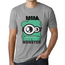 Uomo Maglietta Mostro Di Mma – Mma Monster – T-shirt Stampa Grafica Divertente