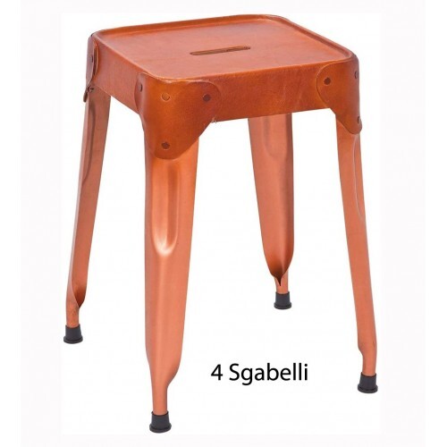Sgabelli bassi metallo - sgabelli,