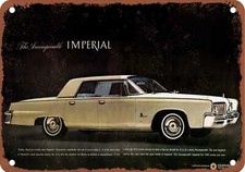 METAL SIGN - 1964 Imperial