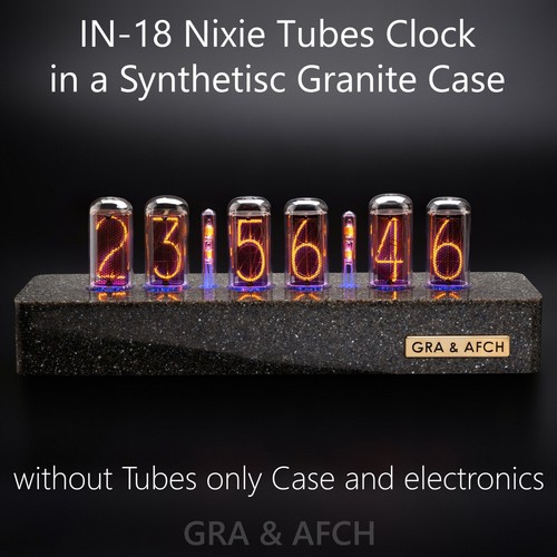 Orologio nixie tubes - orologio, in-18