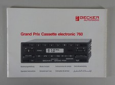 Betriebsanleitung Becker