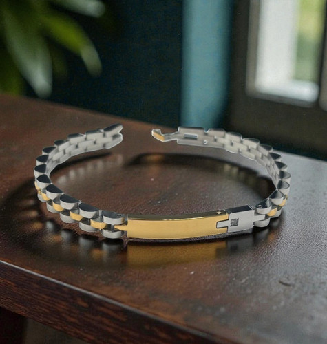 Bracciale uomo acciaio inox - acciaio,